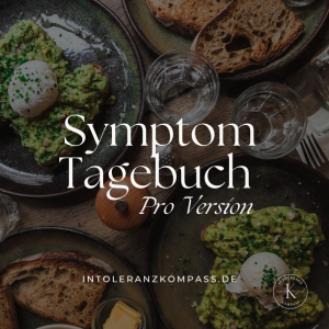 Symptomtagebuch Pro inkl. Analyse und Ernährungsplan
