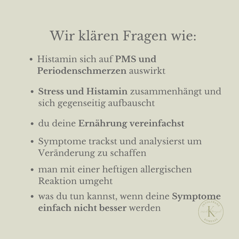 {coming soon} Histamin Kompass – Bild 2